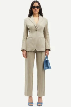 Dames broek bruin