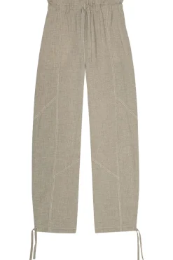Dames broek bruin