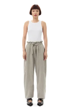 Dames broek bruin