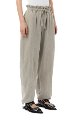 Dames broek bruin