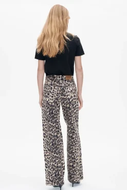 Dames broek bruin