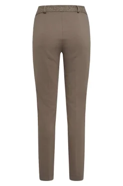 Dames broek bruin