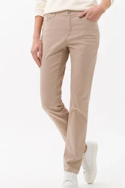 Dames broek bruin