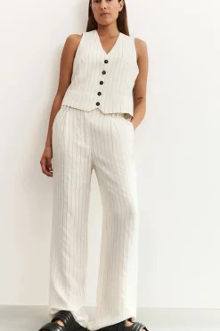 Dames broek bruin