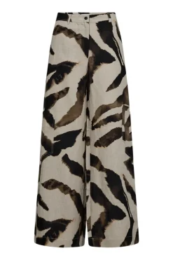 Dames broek bruin