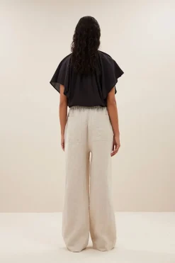 Dames broek bruin