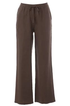 Dames broek bruin