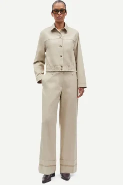 Dames broek bruin