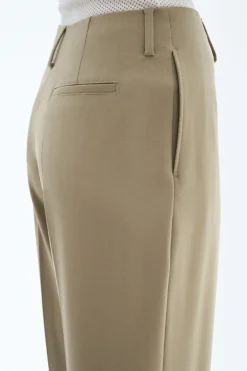 Dames broek bruin