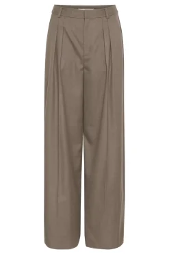 Dames broek bruin