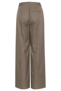 Dames broek bruin