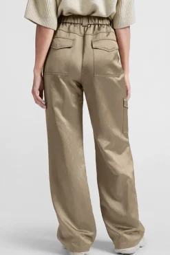 Dames broek bruin