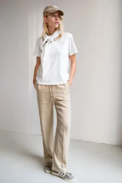 Dames broek bruin