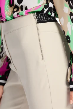 Dames broek ecru