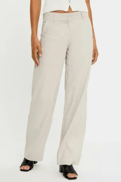 Dames broek ecru