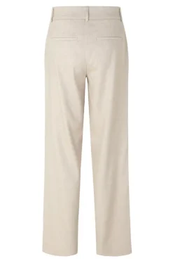 Dames broek ecru