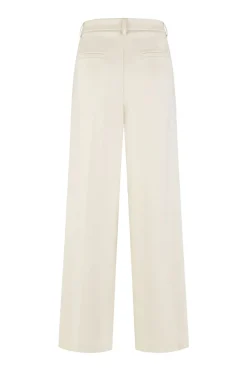 Dames broek ecru