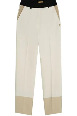 Dames broek ecru