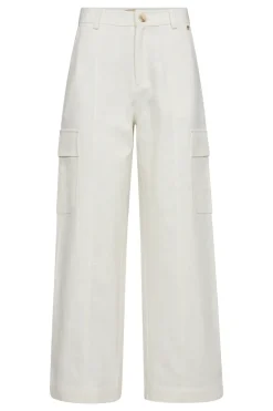 Dames broek ecru