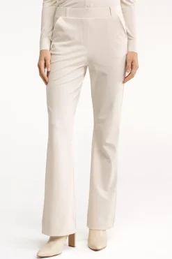 Dames broek ecru