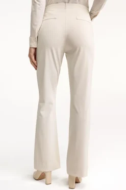 Dames broek ecru
