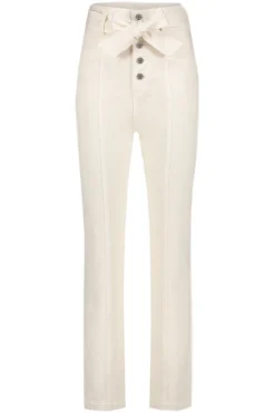 Dames broek ecru