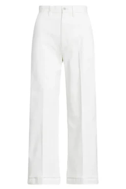 Dames broek ecru