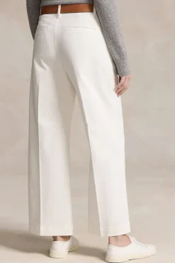 Dames broek ecru