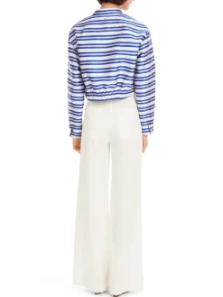 Dames broek ecru