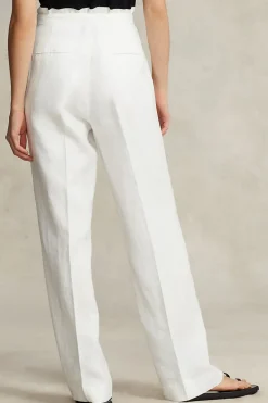 Dames broek ecru