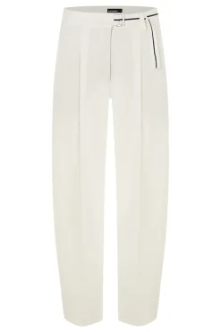 Dames broek ecru