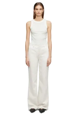 Dames broek ecru