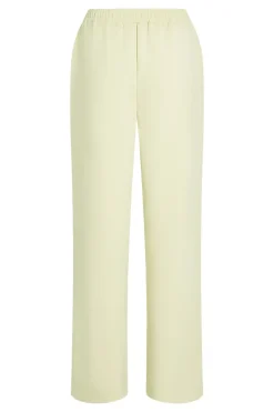 Dames broek geel