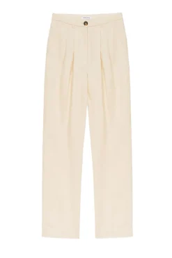 Dames broek geel