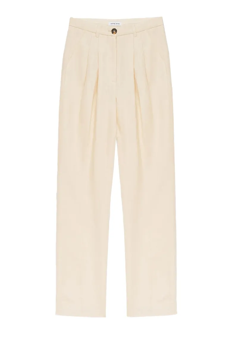 Dames broek geel
