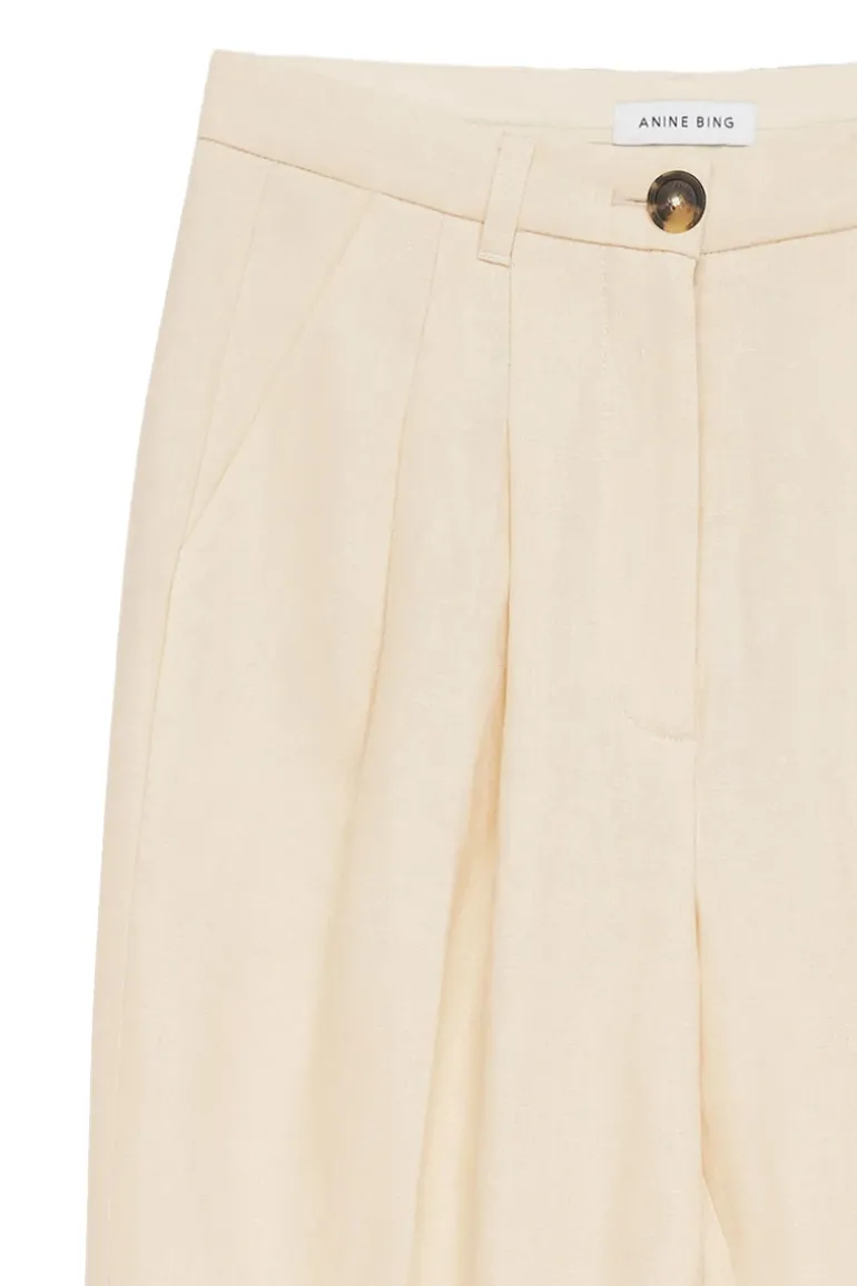 Dames broek geel