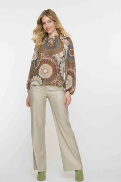 Dames broek goud