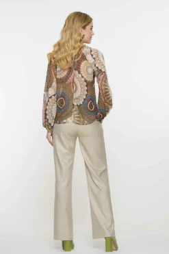 Dames broek goud