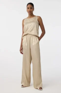 Dames broek goud