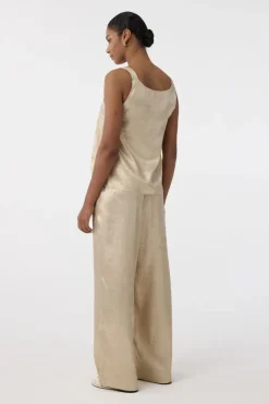 Dames broek goud