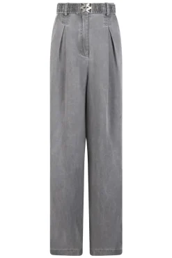 Dames broek grijs