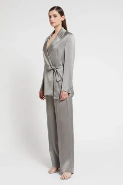 Dames broek grijs