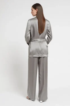 Dames broek grijs