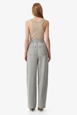 Dames broek grijs