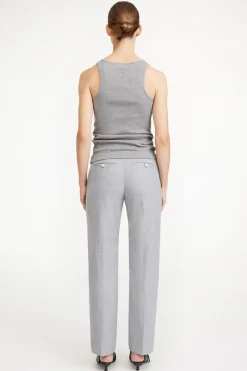 Dames broek grijs