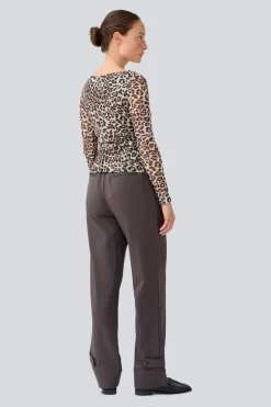 Dames broek grijs