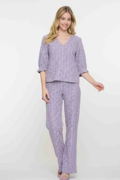 Dames broek grijs
