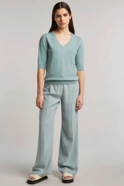 Dames broek grijs