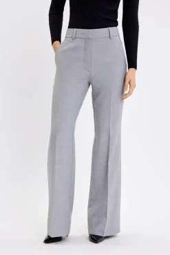 Dames broek grijs