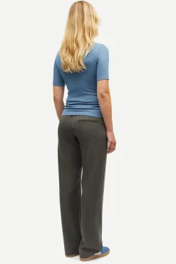 Dames broek grijs